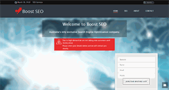 Desktop Screenshot of boostseo.org